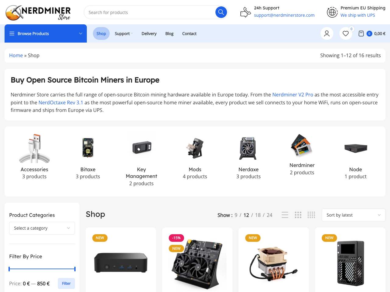 Nerdminer Store shop