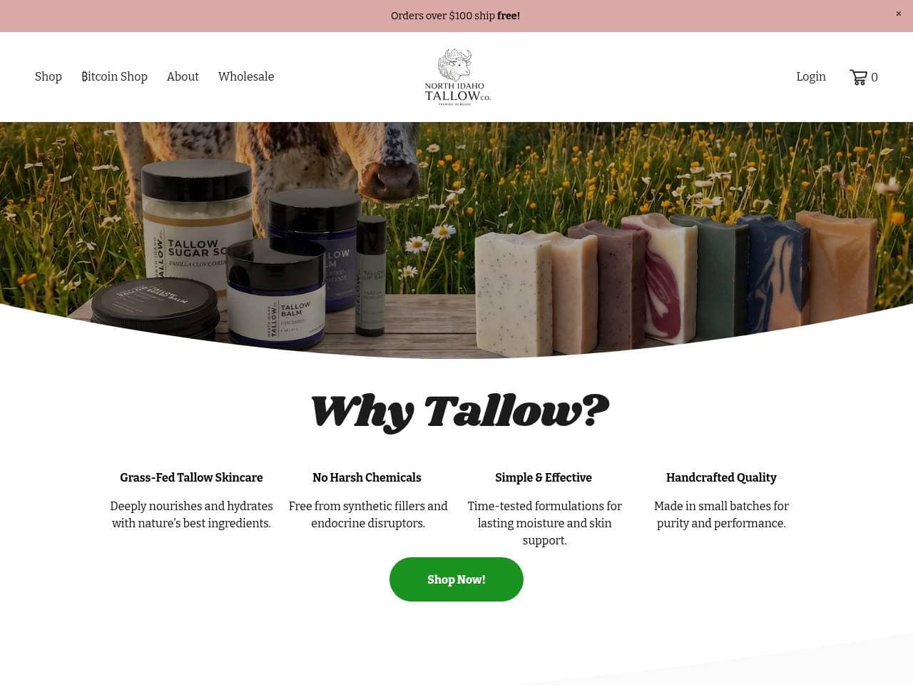 North Idaho Tallow Co. shop