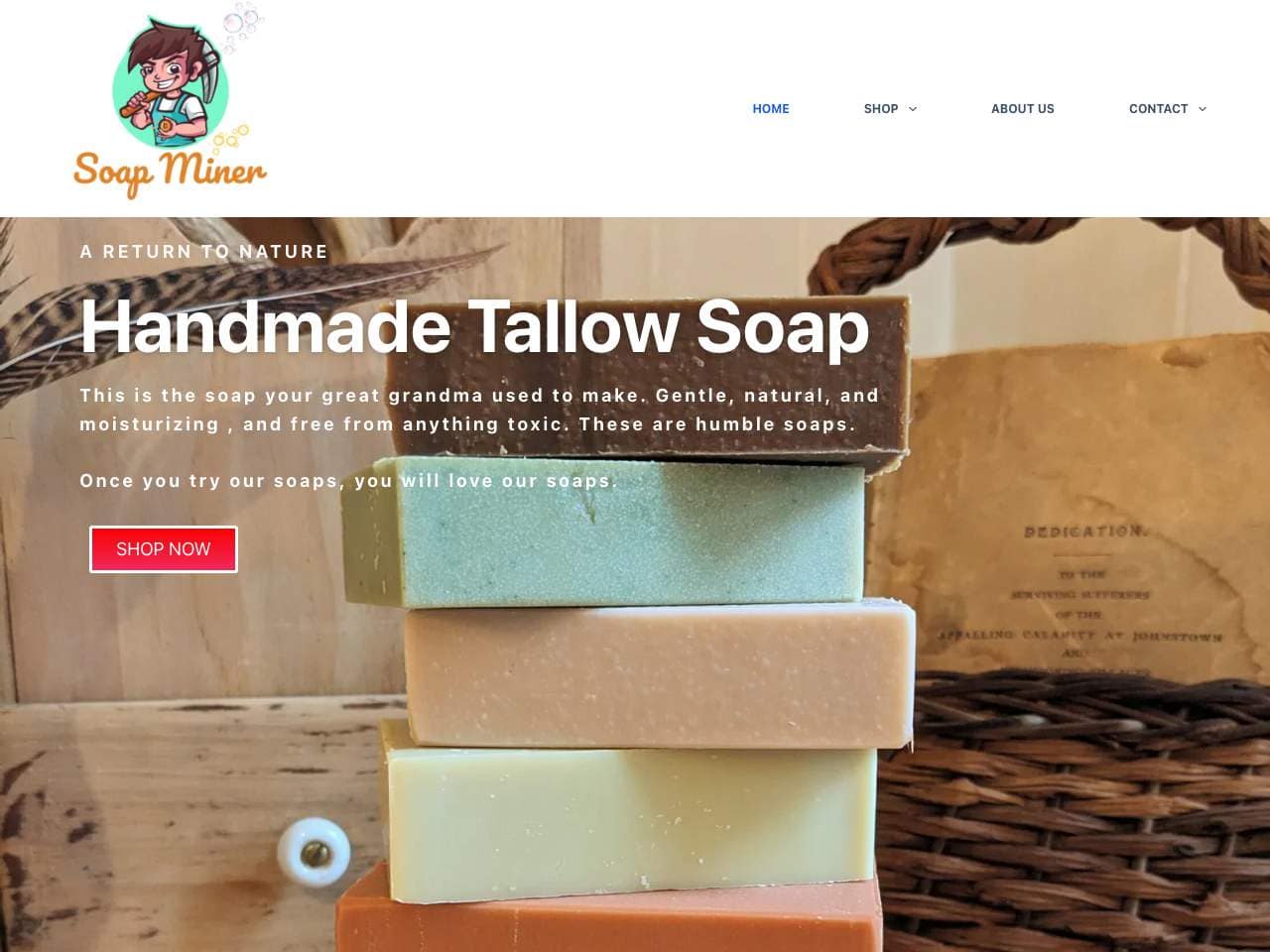 Soap Miner shop